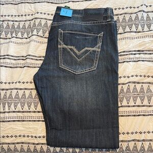 Pistol straight regular straight leg